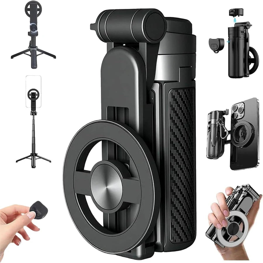 El mejor palo selfie magnético multiusos