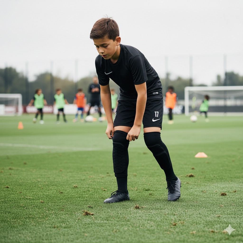 Manga de Compresión Deportiva con Protección Antigolpes