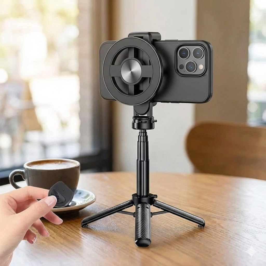 El mejor palo selfie magnético multiusos