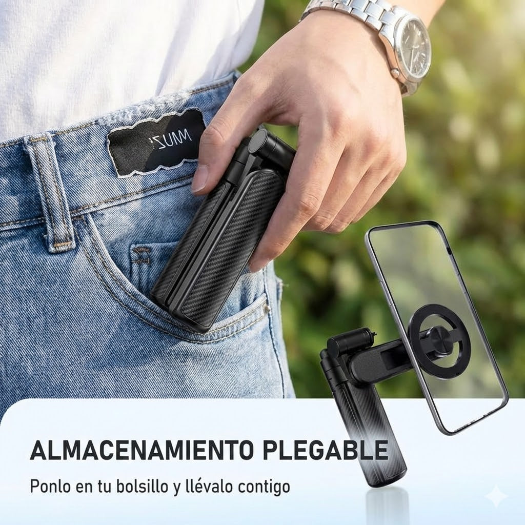 El mejor palo selfie magnético multiusos